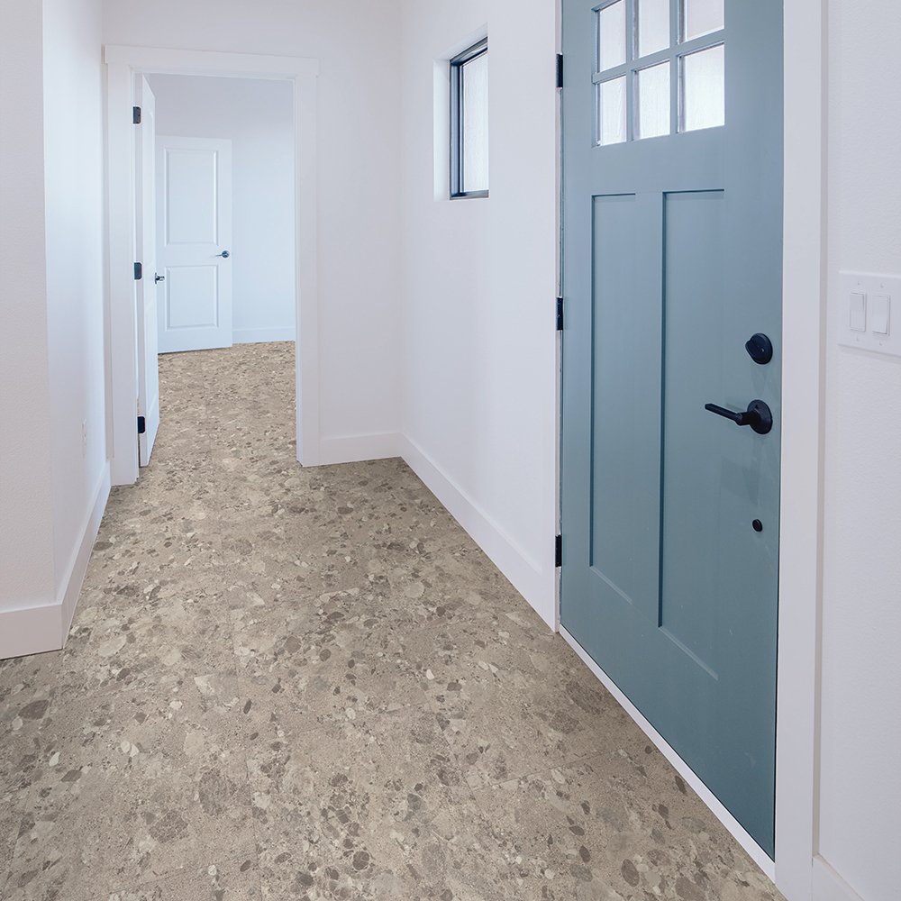 Beaulieu Canada Constructions Neuves vinyl Terrazzo light grey b589